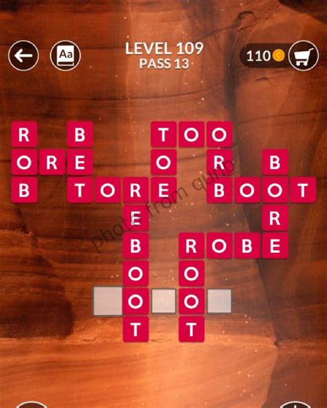 wordscapes level 109|Wordscapes Level 109, Pass 13 .